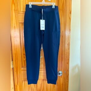 Mandala Regular Jogger Navy Scrub Pants - Size S